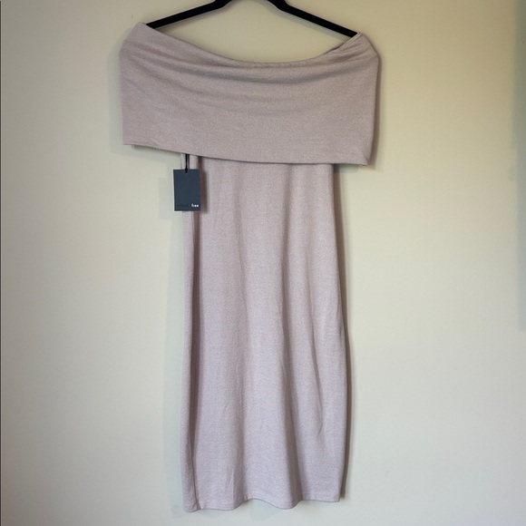Wilfred Elegant Off-Shoulder Gray / Purple Dress size XS - Picture 7 of 7